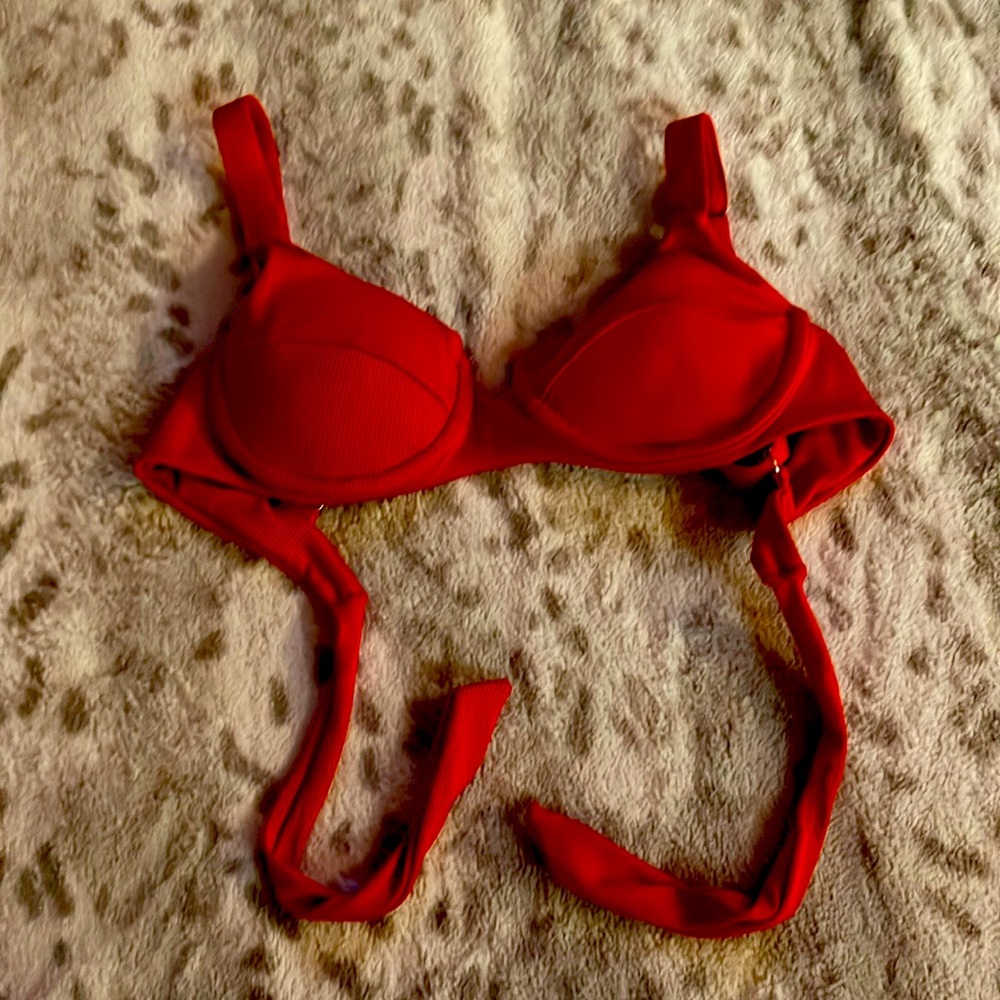 Red Bikini Top